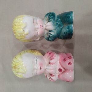 Vintage salt and pepper shakers